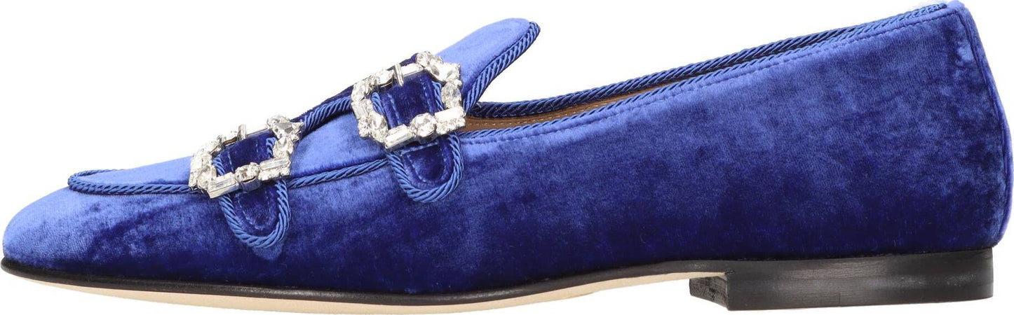 EDHEN-Scarpe-basse-Blu-da-donna