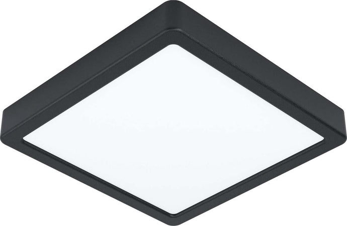 EGLO---PLAFONIERA-FUEVA-5-QUADRATA-A-LED-INMETALLO-NERO-17W-WARM-WHITE-210-MM