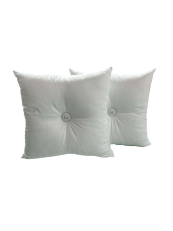 Cuscino Arredo Liu Jo 40x40 Raso di Cotone con Bottone