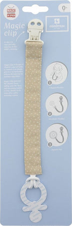 Elastico Ciucio Sky Beige/Pioggia Prima infanzia/Succhietti e massaggiagengive/Catenelle porta succhietto La Casa Del Bebè - Napoli, Commerciovirtuoso.it