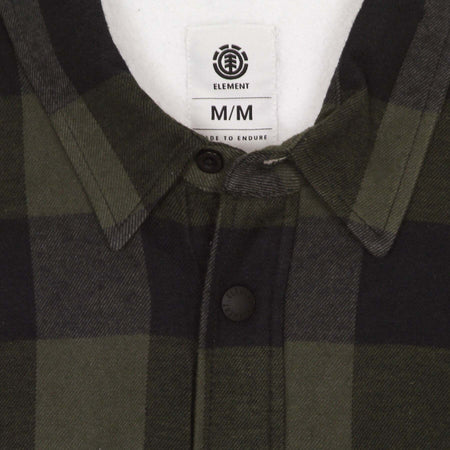 ELEMENT-Camicia-Imbottita-Uomo-Mappleville-Buffalo-Forest-Night-da-uomo