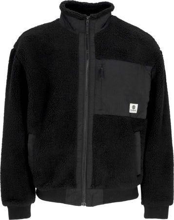 ELEMENT-Orsetto-Uomo-Oak-Sherpa-Jacket-Flint-Black-da-uomo