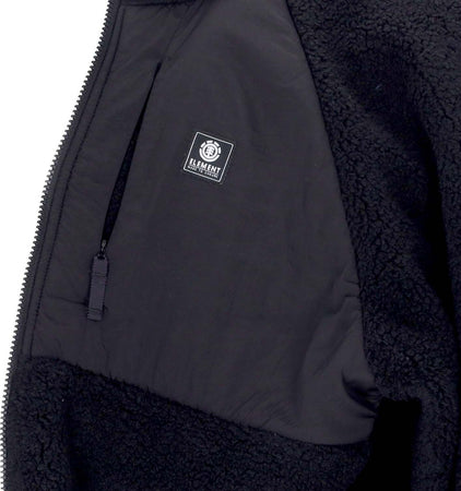 ELEMENT-Orsetto-Uomo-Wolfe-Zip-Hoodie-Flint-Black-da-uomo