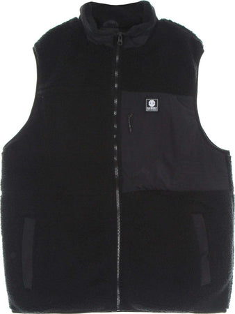 ELEMENT-Smanicato-Uomo-Lake-Vest-Flint-Black-da-uomo