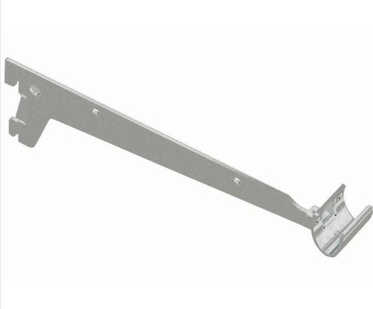 ELEMENT-SYSTEM---REGGIMENSOLA-A-2-GANCI-PER-TUBI-OVALI-GRIGIO-33CM***