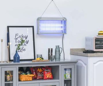 Elettroinsetticida-da-Esterno-e-Interno-con-Lampada-Antizanzare-UV-per-60m²,-Zanzariera-Elettrica-30W-Grigio-XA6849-013XA6