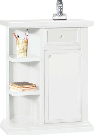 ELOISE---mobile-portatelefono-in-legno-massello-64x32x80-Bianco-Milani-Home