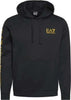 Emporio Armani Ae7 Felpa Uomo Tinta Unita Nera Felpa Con Cappuccio in Morbido Cotone Felpa Casual Logo a Contrasto Tasca Frontale a Marsupio Moda/Uomo/Abbigliamento/Felpe/Felpe con cappuccio Euforia - Bronte, Commerciovirtuoso.it