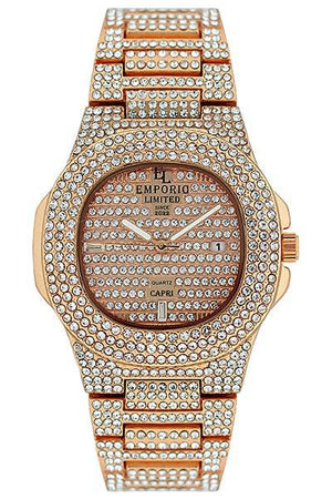 Emporio Limited - Orologio Al Quarzo Capri Oro Rosa - 2733