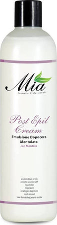 Emulsione Dopocera Con Mentolo 500 Milliliter, Crema Post Epilazione, Elimina Residui Di Cera, Latte Professionale Dopocera Per Estetista cura del corpo Profumeria Chèri - Locri, Commerciovirtuoso.it