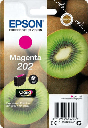 Epson - Cartuccia ink - 202 - Magenta - C13T02F34010 - 4 1ml Elettronica/Informatica/Stampanti e accessori/Accessori per stampanti a inchiostro e laser/Cartucce d'inchiostro Eurocartuccia - Pavullo, Commerciovirtuoso.it
