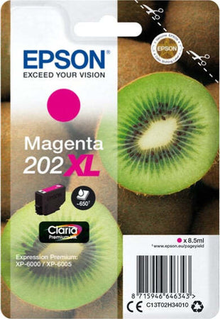 Epson - Cartuccia ink - 202XL - Magenta - C13T02H34010 - 8 5ml Elettronica/Informatica/Stampanti e accessori/Accessori per stampanti a inchiostro e laser/Cartucce d'inchiostro Eurocartuccia - Pavullo, Commerciovirtuoso.it