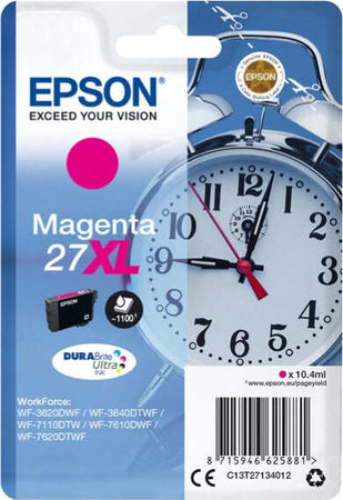 Epson - Cartuccia ink - 27XL - Magenta - C13T27134012 - 10 4ml Elettronica/Informatica/Stampanti e accessori/Accessori per stampanti a inchiostro e laser/Cartucce d'inchiostro Eurocartuccia - Pavullo, Commerciovirtuoso.it