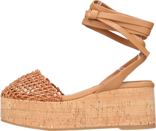 EQUITARE-Scarpe-con-Tacco-Marrone-da-donna