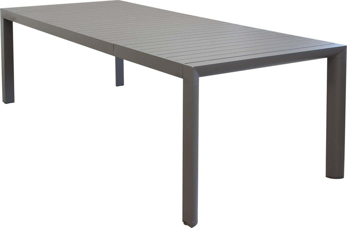 EQUITATUS---set-tavolo-in-alluminio-cm-180/240x100x75-h-con-10-sedute-Taupe-Milani-Home