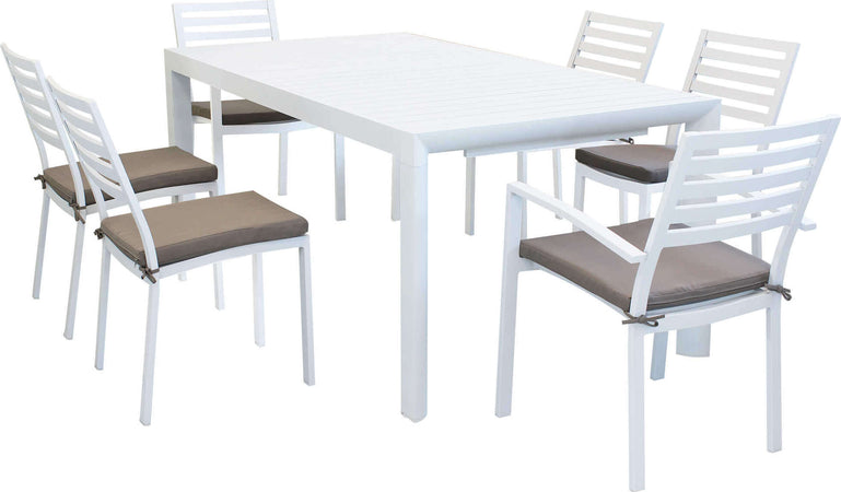 EQUITATUS---set-tavolo-in-alluminio-cm-180/240x100x75-h-con-6-sedute-Bianco-Milani-Home