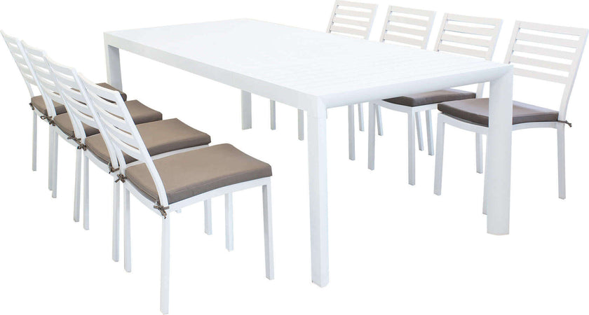 EQUITATUS---set-tavolo-in-alluminio-cm-180/240x100x75-h-con-8-sedute-Bianco-Milani-Home