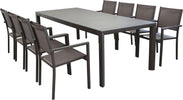 EQUITATUS---set-tavolo-in-alluminio-cm-180/240x100x75-h-con-8-sedute-Taupe-Milani-Home
