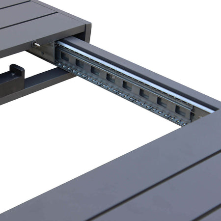 EQUITATUS---tavolo-da-giardino-allungabile-in-alluminio-135/180X70-Antracite-Milani-Home