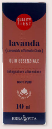 Erbavita- Lavanda- Olio Essenziale Per Favorire Il Rilassamento 10 Ml
