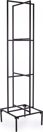 Espositore-porta-cuscini-con-ripiani-in-acciaio-colore-nero-h-187-cm