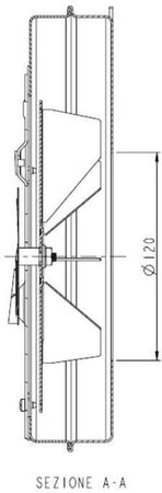 Estrattore 70W Pl30-010 Flangia Diametro 100Mm 14706002