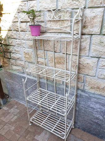 Etagère-In-Metallo-4-Piani-Bianco-Milani-Home