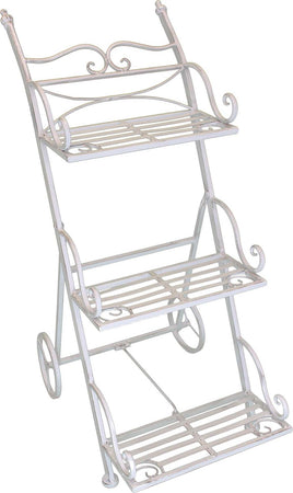 Etagère-In-Metallo-Per-Fiori-Bianco-Milani-Home