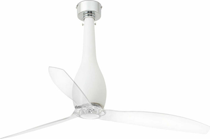 ETERFAN M Ventilatore da soffitto bianco opaco/trasparente con motore DC Fai da te/Prodotti per la costruzione/Riscaldamento e raffreddamento/Sistemi mobili di climatizzazione/Ventilatori/Ventilatori da soffitto Led Mall Home - Napoli, Commerciovirtuoso.it