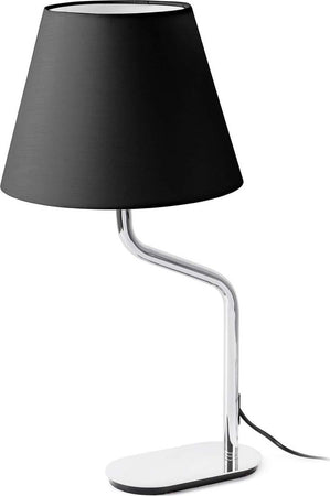 ETERNA Lampada da tavolo chrome/nera Illuminazione/Illuminazione per interni/Lampade/Lampade da tavolo e abat-jour Led Mall Home - Napoli, Commerciovirtuoso.it