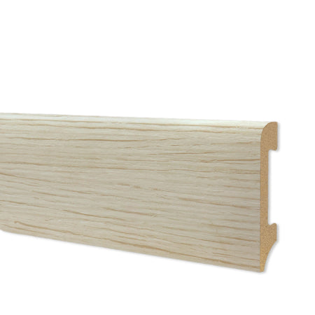 Battiscopa BC Spazzolato in POLIMERI EqualWood HI-TEC 75x14mm Nero, Bianco, Alluminio ecc. - Eternal Parquet