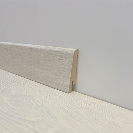 €1,69 - BATTISCOPA ZOCCOLINO in FIBRA DI LEGNO 60x15 Vari decori, Parquet, Laminati, SPC, LVT Eternal Parquet