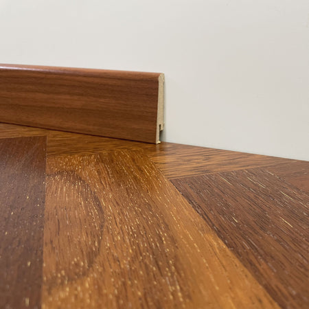 €1,69 - BATTISCOPA ZOCCOLINO in FIBRA DI LEGNO 60x15 Vari decori, Parquet, Laminati, SPC, LVT Eternal Parquet