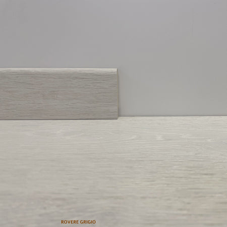 €1,69 - BATTISCOPA ZOCCOLINO in FIBRA DI LEGNO 60x15 Vari decori, Parquet, Laminati, SPC, LVT Eternal Parquet