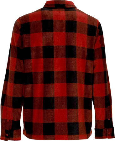 ETNIES-Camicia-Manica-Lunga-Uomo-Woodsman-Fleece-Rust-da-uomo