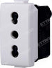 ETTROIT PRESA BIPASSO 2+T 16A compatibile matix bticino| MT2001 Fai da te/Materiale elettrico/Prese elettriche ed accessori/Prese a muro Zencoccostore - Formia, Commerciovirtuoso.it