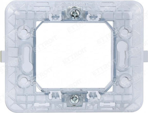 ETTROIT SUPPORTO 2POSTI compatibile matix bticino| MT0202 Fai da te/Materiale elettrico/Placche/Placche per interruttori Zencoccostore - Formia, Commerciovirtuoso.it