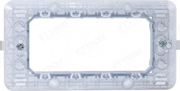 ETTROIT SUPPORTO 4 POSTI compatibile matix bticino| MT0204 Fai da te/Materiale elettrico/Placche/Placche per interruttori Zencoccostore - Formia, Commerciovirtuoso.it