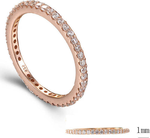 Evideence-Anello-Donna-argento-925-rose-gold-e-zirconi-bianchi