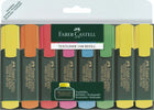 Evidenziatore Textliner 48 - punta a scalpello - tratto 1 0-3 0-5 0mm - astuccio 8 colori - Faber Castell Cancelleria e prodotti per ufficio/Penne matite scrittura e correzione/Marcatori ed evidenziatori/Marcatori cancellabili a secco e liquidi Eurocartuccia - Pavullo, Commerciovirtuoso.it