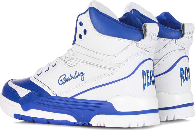 EWING-ATHLETICS-Scarpa-Basket-Uomo-Center-X-Death-Row-Records-White/royal-Blue-da-uomo