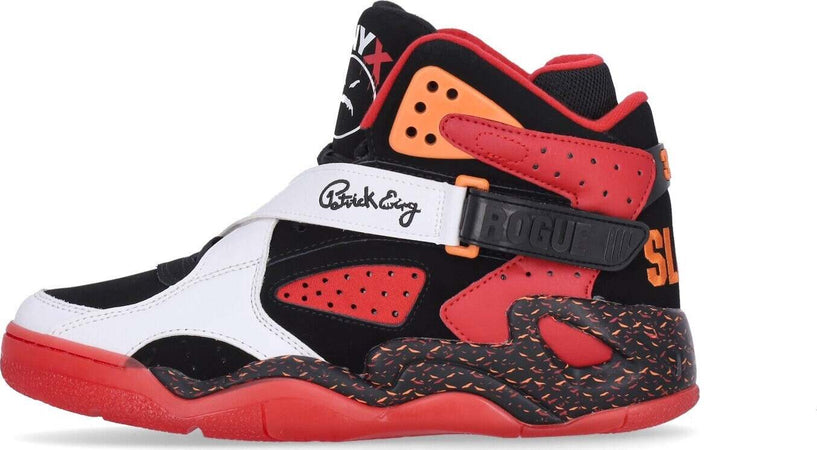 EWING-ATHLETICS-Scarpa-Basket-Uomo-Rogue-X-Onyx-Black/white/chinese-Red-da-uomo