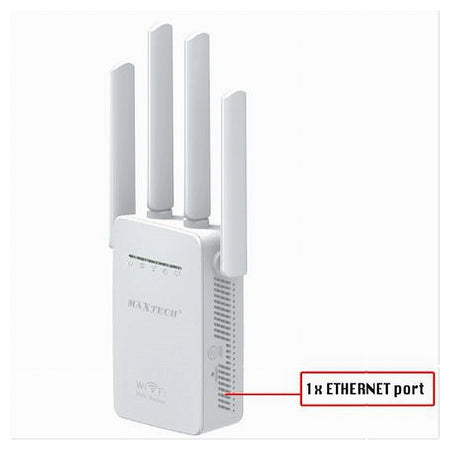 Extender Ethernet Wireless Router Ripetitore Di Segnale Wifi Maxtech Lv-wr09