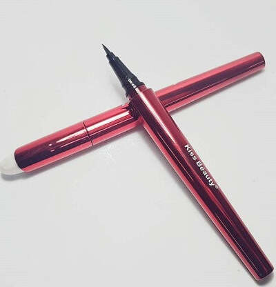 Eyeliner-Nero-Ultrafine-Pennello-Applicatore-Punta-Semi-Rigida-Media-Make-Up