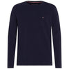 Tommy Hilfiger t-shirt blu manica lunga MW0MW10804 T-shirt Tommy Hilfiger