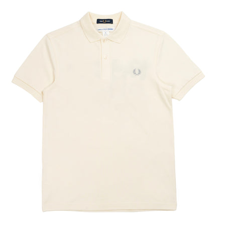 COMME DES GARCONS SHIRT CDG x Fred Perry Polo in White da uomo