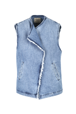 ALESSIA SANTI Alessia Santi - Gilet - 450162 - Denim da donna