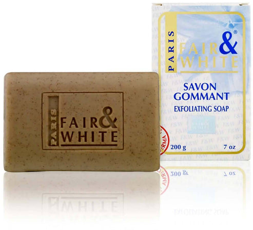 Fair and White Original Exfoliating Soap 200 G Saponetta Esfoliante Corpo Elimina Cellule Morte