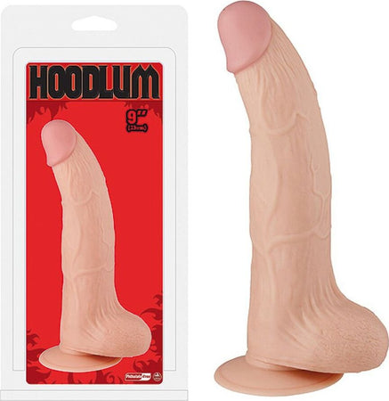 Fallo Realistico con Ventosa in PVC Hoodlum 9” 23 Cm Colore Flesh Carne con Testicoli Salute e cura della persona/Erotismo e contraccezione/Sex toys/Dildo/Dildo realistici Kondorama - Martinsicuro, Commerciovirtuoso.it