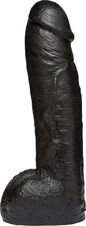 Fallo Realistico Non Vibrante con Testicoli Nero 12” Codeblack Realistic Hung Doc Johnson Salute e cura della persona/Erotismo e contraccezione/Sex toys/Dildo/Dildo realistici Kondorama - Martinsicuro, Commerciovirtuoso.it